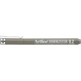 Artline 232N Drawing System 0.2 mm Grey Çizim Kalemi