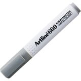 Artline 660 1.0-4.0 MM Pastel Gri Kesik Uç Fosforlu Kalem