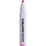 Artline 660 10-40 mm Koyu Pembe Kesik Uç Fosforlu Kalem