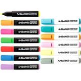Artline 660 Fosforlu Kalem 13 Renk Set - Renkli - Tek ebat