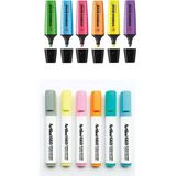 Artline 660 Fosforlu Kalem 6 Pastel + Stabilo Boss 6 Canlı Renk Kalem Seti