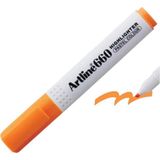Artline 660 Fosforlu Kalem Kesik Uç 1.0-4.0mm Pastel Orange - 1 Adet - Pastel Turuncu