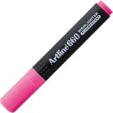 Artline 660 Fosforlu Kalem Pembe - 1 Adet