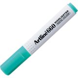 Artline 660 Kesik Uç 1.0-4.0 MM Pastel Yeşil Fosforlu Kalem