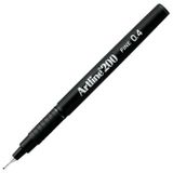 Artline A-EK-200N Fine 0.4 mm Siyah Fineliner Kalem