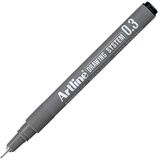 Artline A-EK-233 Drawing System Black 0.3 mm Siyah Çizim Kalemi