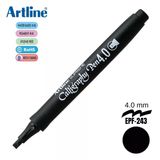 Artline Caligraphy Pen 4.0 Kesik Uçlu Kaligrafi Kalemi Siyah / Epf-244