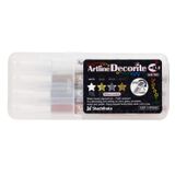 Artline Decorite Metallic Renk 1.0 mm 4'lü Marker Kalem EDF-1/4PSH2
