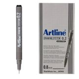 Artline Draving 232 0,2mm 12'li Siyah Teknik Çizim Kalemi