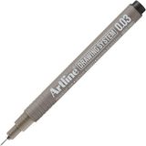 Artline Drawing System 2303 0.03 mm Uçlu Siyah Teknik Çizim Kalemi