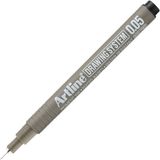 Artline Drawing System 2305 0.05 mm Uçlu Siyah Teknik Çizim Kalemi
