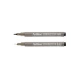 artline Drawing System Teknik Çizim Kalemi 2'li Set (BRUSH 0.03MM)