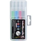 Artline EDF14PSH3 Decorite Metallic Renk 1.0 mm 4'lü Marker Kalem - Metalik
