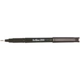 Artline EK-200 Fineliner 0.4 mm Koyu Kahverengi 12'li İnce Uçlu Keçeli Kalem