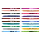 Artline EK-200N 0.4 mm 20 li İnce Uçlu Keçe Kalem