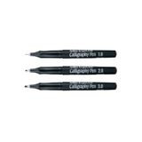 artline Ergoline Calligraphy 3'lü Kaligrafi Kalem Seti Siyah - Çizgi Genişliği 1.0 - 2.0 - 3.0mm