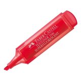Artline Faber Castell Fosforlu Kalem Şeffaf Gövde Kırmızı - 3 Adet
