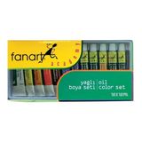 Artline Fanart : Academy Yağlı Boya Seti : 12 Renk x 12 ml Tüp