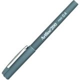 Artline Fine Keçe Uçlu Yazı Kalemi 0.4 mm Gri
