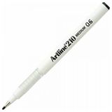 Artline Fine Uç 0.6 mm 210N Siyah Keçe Uçlu Yazı Kalemi