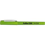 Artline Fineliner 0.4 mm Fıstık Yeşili İnce Uçlu Keçeli Kalem