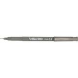 Artline Fineliner 0.4 mm Gri İnce Uçlu Keçeli Kalem