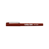 Artline Fineliner Kahverengi İnce 0.4 mm Keçe Uçlu Kalem