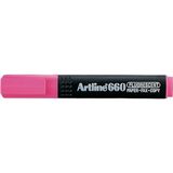 Artlıne Fosforlu Kalem 660/12 Pembe