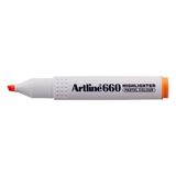 artline fosforlu kalem (ışaret kalemi) kesik uç 1,0-4,0 mm pastel orange turuncu 660 (12 li paket) - Yok