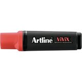 Artlıne Fosforlu Kalem Vıvıx Likid Kırmızı Ek-670