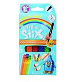 Artline Stix Colouring Marker Keçe Uçlu Boya, Kalem Seti 6 renk