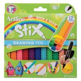 Artline : Stix Drawing Pen Keçe Uçlu Yazı Kalemi Seti : 12 Renk