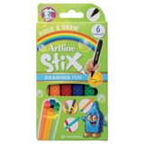 Artline : Stix Drawing Pen Keçe Uçlu Yazı Kalemi Seti : 6 Renk