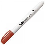Artline Supreme Beyaz Tahta 1.5 mm Kahverengi Markör Kalem