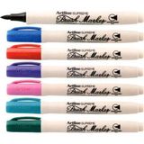 Artline Supreme Fırça Uçlu Keçeli Kalem Seti 7 Renkli Esnek Uç 7 Parça