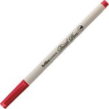 artline supreme fırça uçlu markör kalem kırmızı lv-a-epfs-f (12 li paket) - Yok