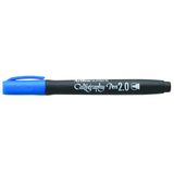 Artline Supreme Kaligrafi Kalemi Düz Uç 2 Mm Mavi Epf-242