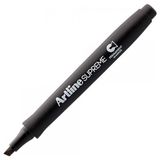 Artline Supreme Kesik Uçlu Permanent 1.0-4.0 mm Siyah Markör Kalem