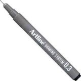 Artline Teknik Çizim Kalemi Drawing System 0.03 Mm Uç Siyah EK-2303 (12 Li Paket)