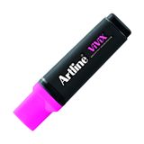 Artline Vivix 2.0-5.0 mm Pembe Parlak Mürekkepli Kesik Uç Fosforlu Kalem