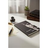 ArtMaster 2026 Atatürk Ajanda Premium Sert Kapak Özel Baskı 17X24 cm Lastikli Ajanda Atatürk Kapaklı Gri OFS907ATA - 17x24cm - Standart