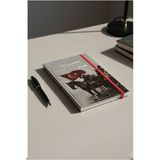 ArtMaster 2026 Atatürk Ajanda Premium Sert Kapak Özel Baskı 17X24 cm Lastikli Ajanda Atatürk Kapaklı Gümüş Gri OFS907ATA - Gümüş - Gri - 17x24cm - Standart