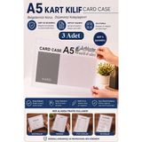 ArtMaster A5 Afiş Muhafaza Kabı 3 Adet 15X21 cm Menü Belge Saklama Kabı Şeffaf Kaliteli Plastik Dosya Belge Saklama