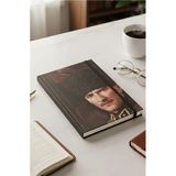 ArtMaster Atatürk Tarihsiz Ajanda Kuşe Kapak Siyah 1 Adet Atatürk Modalist Çizgili Defter Lastikli 14X20 cm Günlük Planlayıcı - 14x20cm - Standart