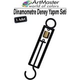 ArtMaster Dinamometre Renkli 1 Adet Deney Proje Yapım Seti Deney Malzemesi Okul Sınıf Deney Proje Tasarım Için Dinomometre Modeli - Standart