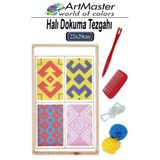 Artmaster Halı Dokuma Tezgahı 22x29 cm 1 Paket Okul Çocuk Hobi Elişi Tezgah Halı Dokuma Seti Okul Sınıf Etkinl
