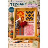 ArtMaster Halı Dokuma Tezgahı Plastik 23X31 cm 1 Paket Okul Çocuk Hobi Elişi Tezgah Halı Dokuma Seti Okul Sınıf Etkinlik - Çok Renkli - Standart