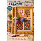 ArtMaster Halı Dokuma Tezgahı Plastik 23X31 cm 2 Paket Okul Çocuk Hobi Elişi Tezgah Halı Dokuma Seti Okul Sınıf Etkinlik - Çok Renkli - Standart