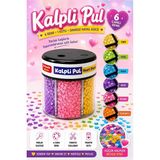 ArtMaster Kalpli Pul Standlı 6 Renk 60GR 1 Paket Bubu Parlak Pul Okul Sınıf Etkinlik Resim Dekarasyon Hobi Süsleme Sanat - Çok Renkli