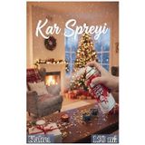 ArtMaster Kar Spreyi Cama Yazılan 1 Adet 150ml Kalıcı Erimeyen Yılbaşı Ağacı Süsleme Yılbaşı Noel Parti Kar Spreyi Yılbaşı